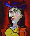 Porträt eines jungen Mädchens 1938 kubistisch